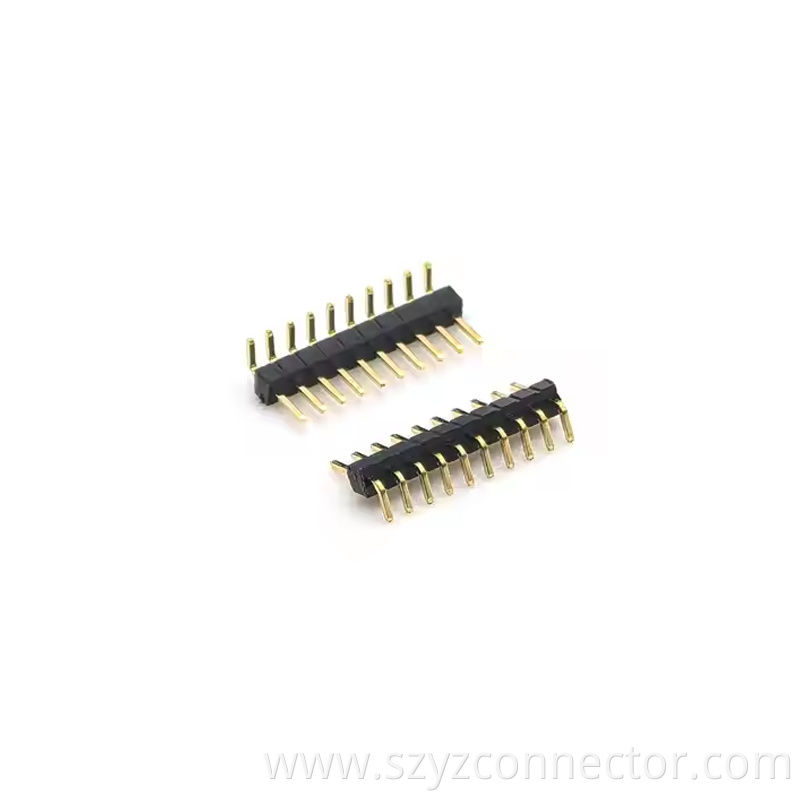 1.0mm Pitch Pin Header Right Angle H1.01.5mm 12P-150P (5)
